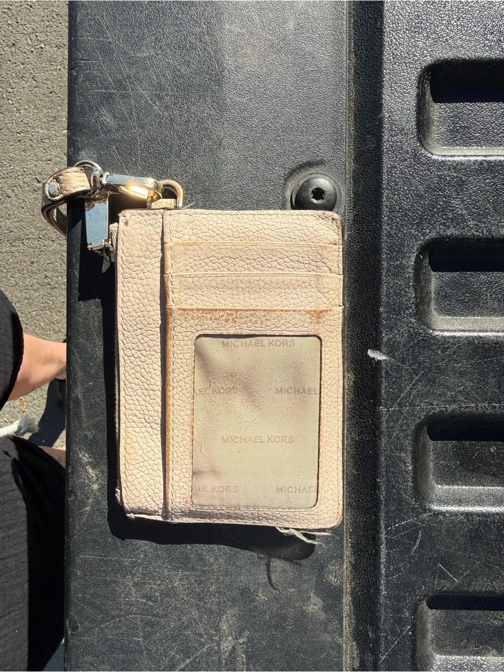 Michael Kors compact wristlet